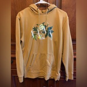 Vans Yellow/Gold Floral Hoodie